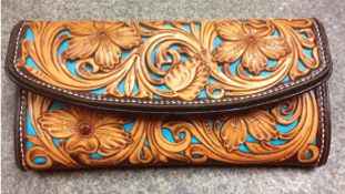 Maker's Leather Supply - Here at MLS we carry Adam Tanner's Western Floral  Belt tooling pattern packs. This pack has 18 new belt designs complete with  color photos and instructions. #leatherworkshop #leatherclass #
